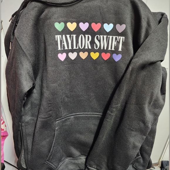 Taylor Swift Tops - Taylor Swift The Eras Tour Heart Hoodie